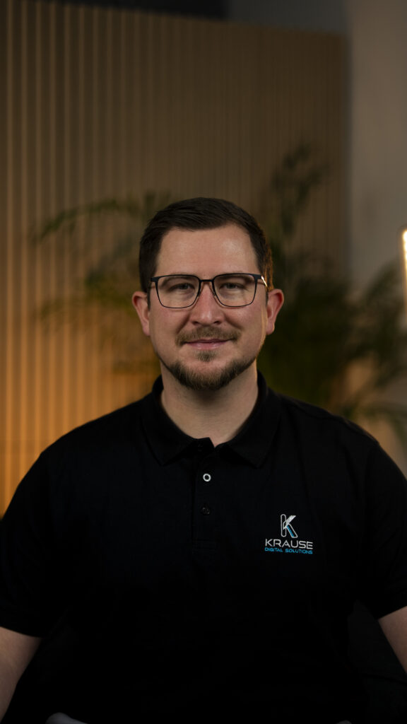 Andre Krause, Gründer und Geschäftsführer von Krause Digital Solutions in Hechingen